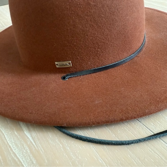 Bruno Capelo|Austrlian wool Brown wide brim hat,Boho style•••Modern headwear - Picture 7 of 13